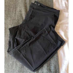 Plus Size Black Slacks